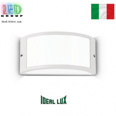 Вуличний світильник/корпус Ideal Lux, алюміній, IP44, білий, REX-1 AP1 BIANCO. Італія!